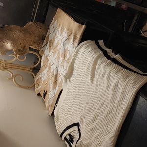 Preppy sweater vests